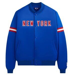 Kith for the New York Rangers Satin Bomber Jacket Medium